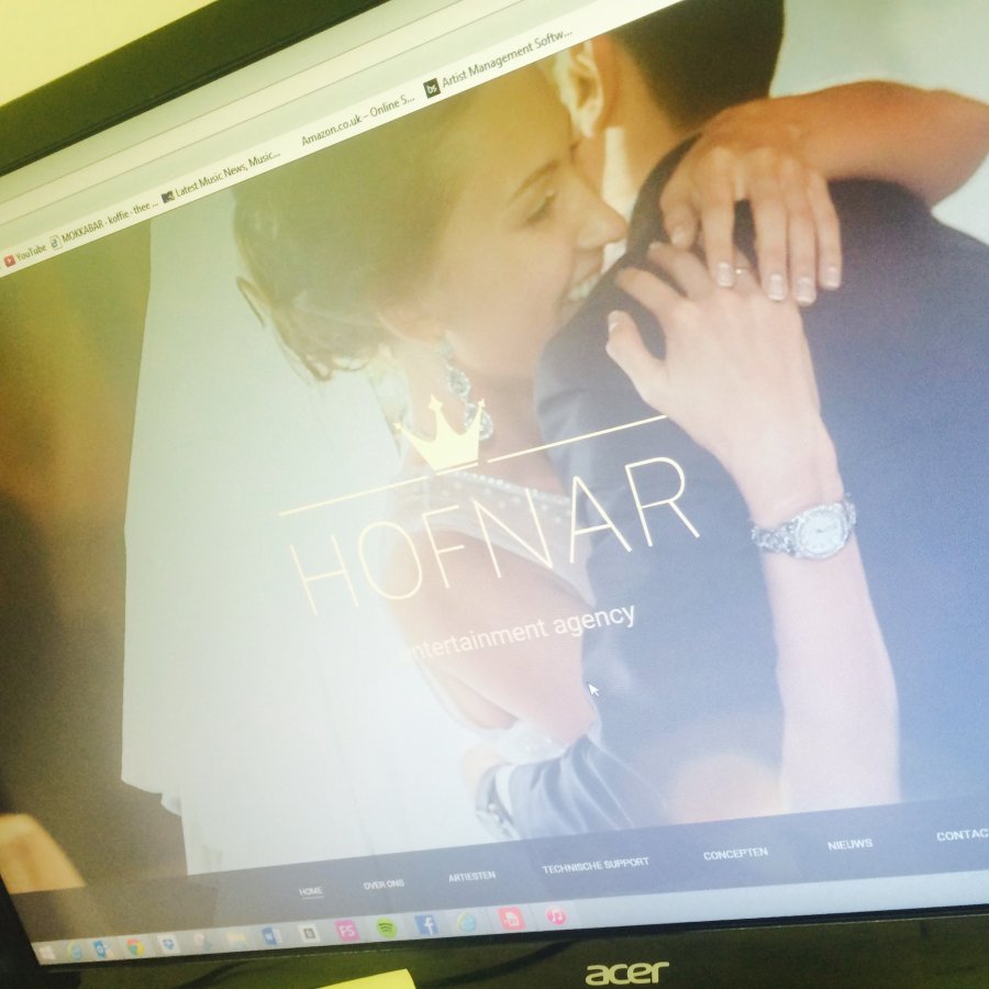 Ontdek de nieuwe website van artiestenbureau Hofnar. Nog meer service, artiesten en dj's voor je huwelijk of bedrijfsfeest. Met online booking.